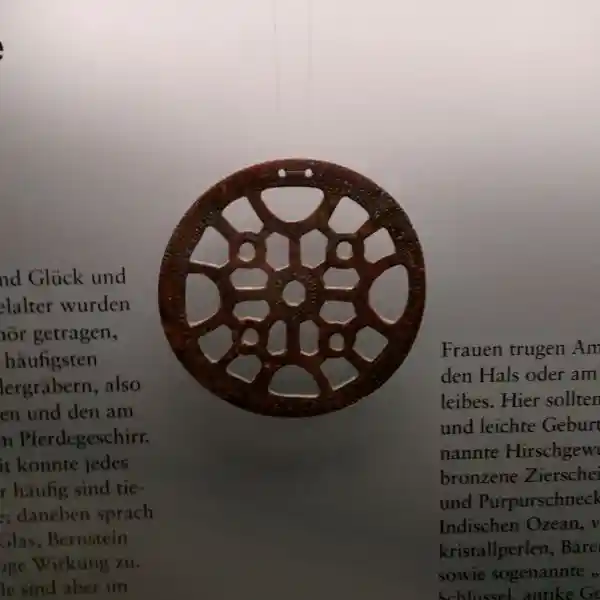 Cross-patterned Fertility Amulet